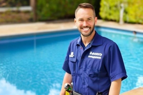 vazamento em piscina de fibra